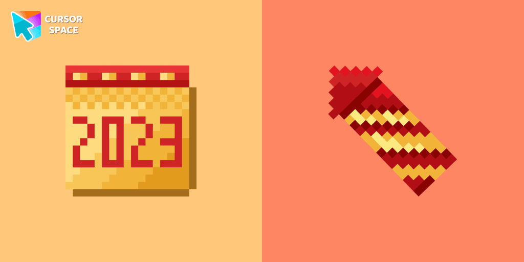 Calendar Pixel cursor